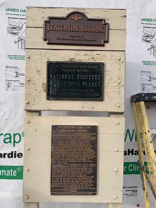 Marker with additional plaques image. Click for full size.