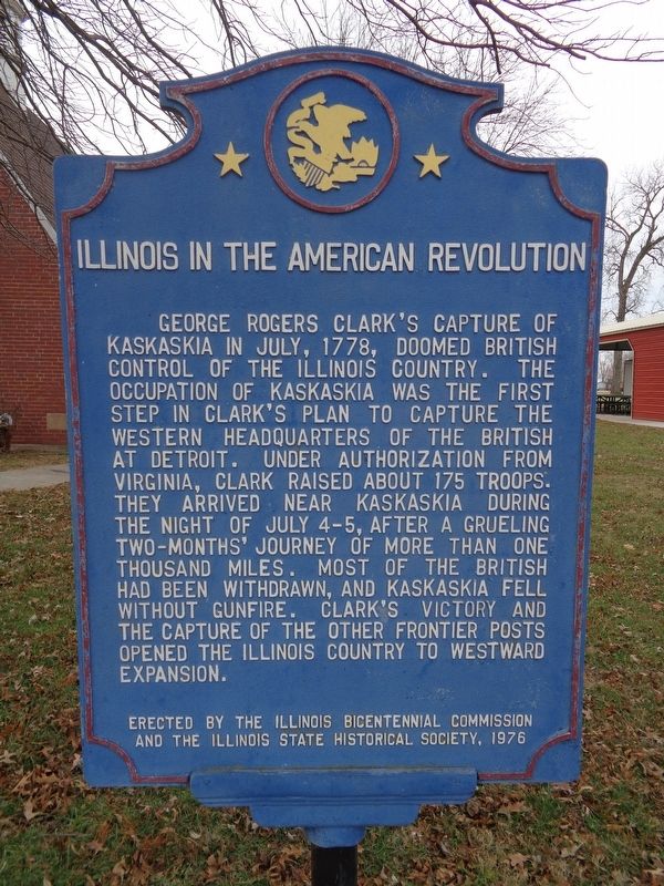 Illinois in the American Revolution Marker image. Click for full size.