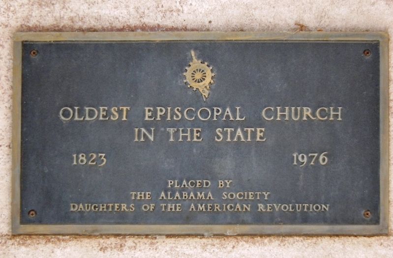 Oldest Episcopal Church in the State Marker image. Click for full size.