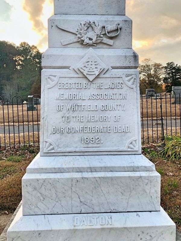 Dalton Confederate Memorial image. Click for full size.