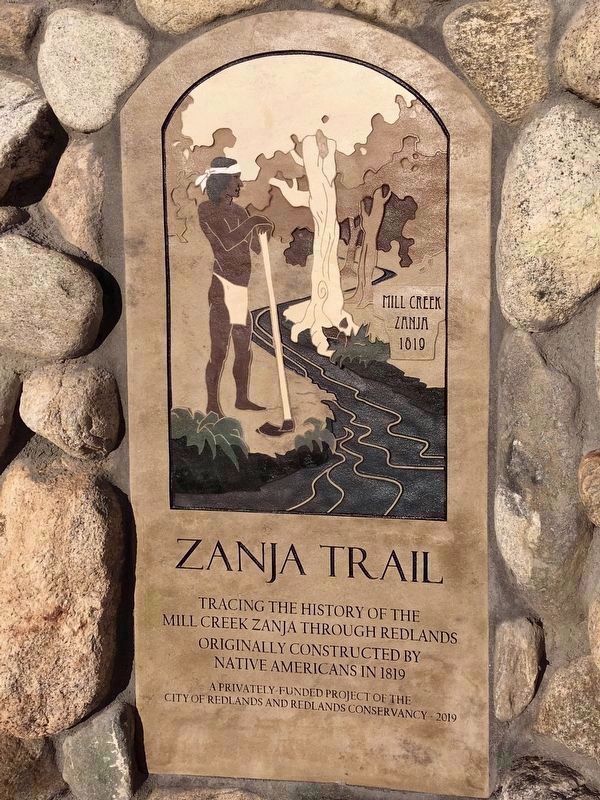 Zanja Trail image. Click for full size.