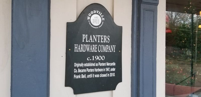 Planters Hardware Company Marker. Click for full size. Planters Hardware Company Marker image. Click for full size.