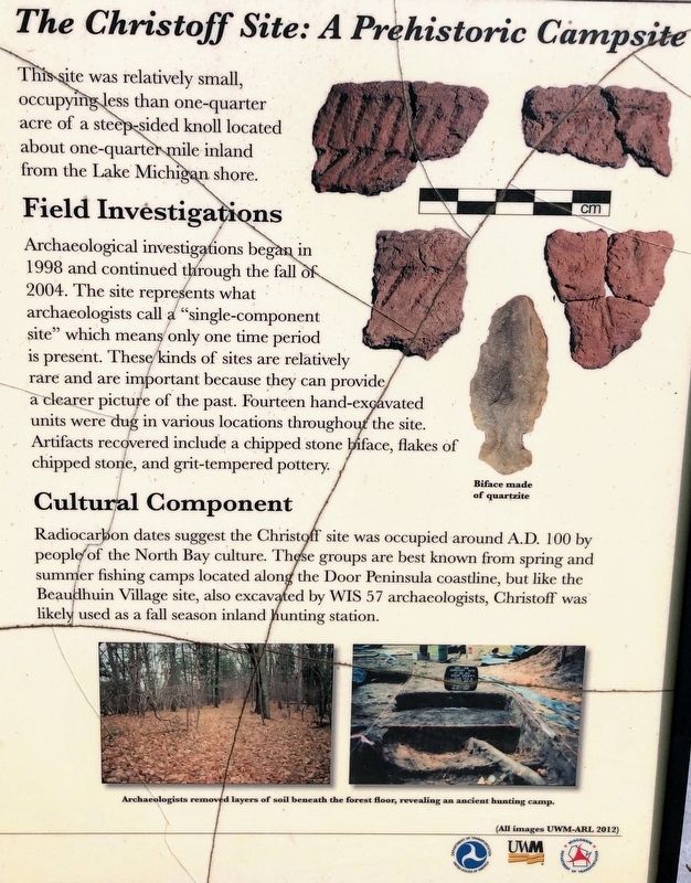 The Christoff Site: A Prehistoric Campsite Photos image. Click for full size.
