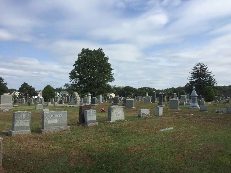 Rockville Cemetery - general view, looking northeast image. Click for full size.