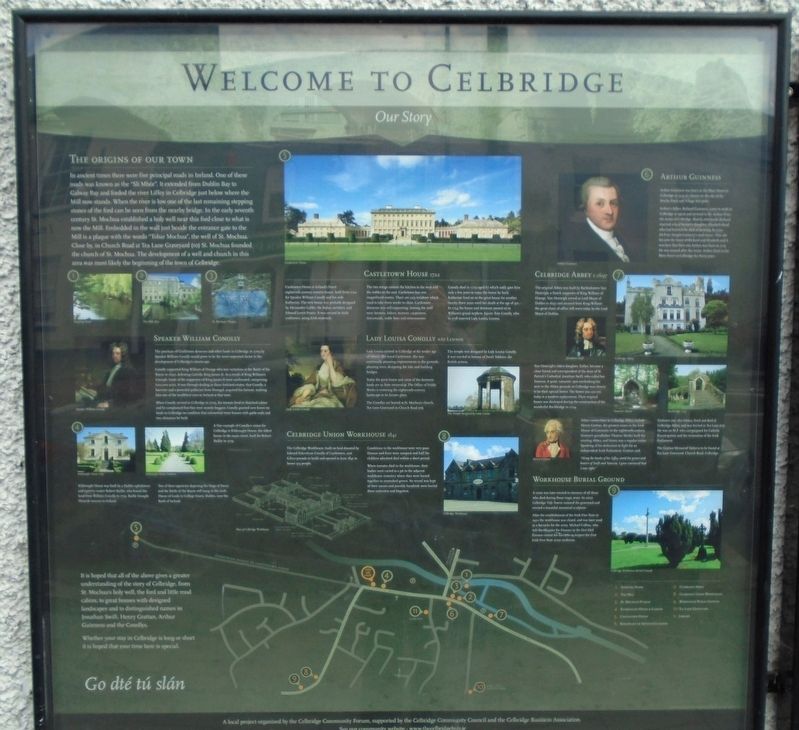 Welcome to Celbridge Marker image. Click for full size.