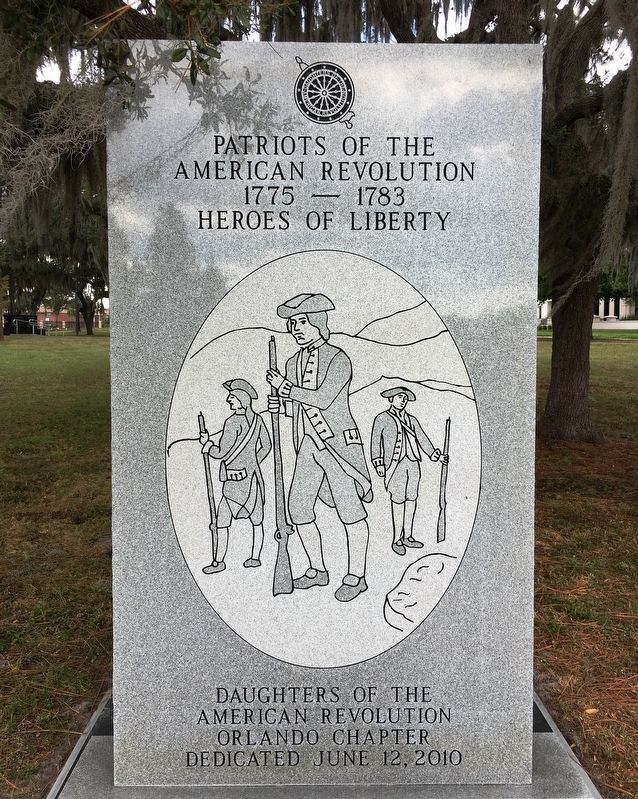 Patriots Of The American Revolution Marker image. Click for full size.