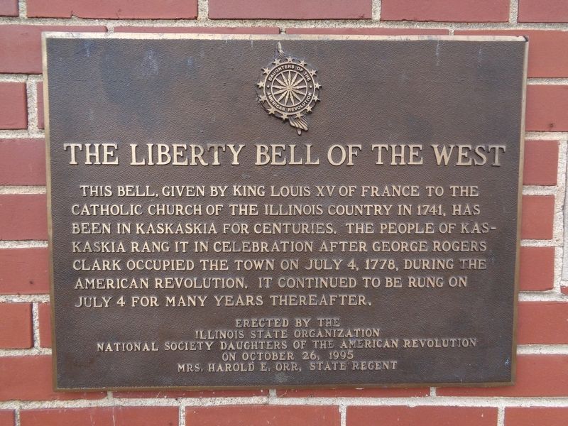 The Liberty Bell of the West Marker image. Click for full size.