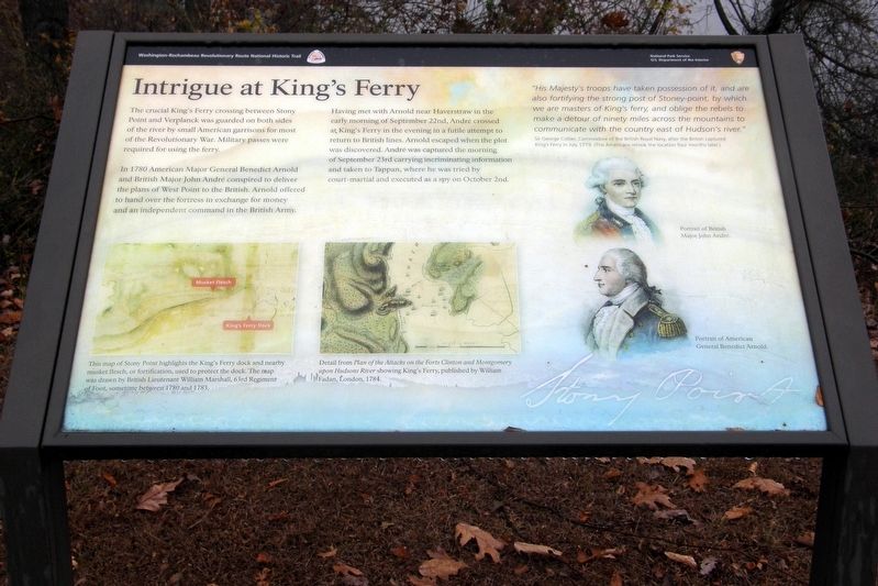Intrigue at King�s Ferry Marker image. Click for full size.