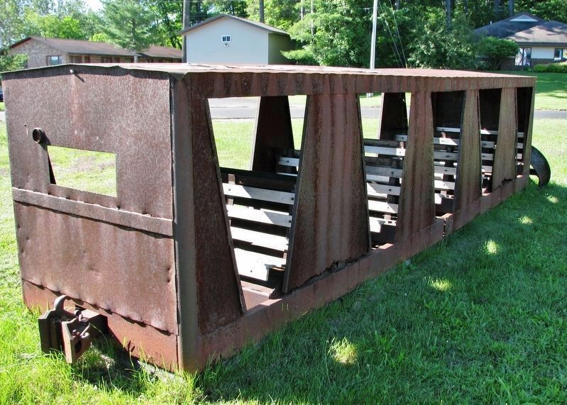 Miner Transport Car (<i>located near marker</i>) image. Click for full size.