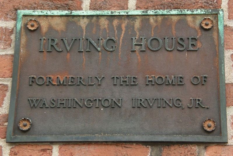 Irving House Marker image. Click for full size.