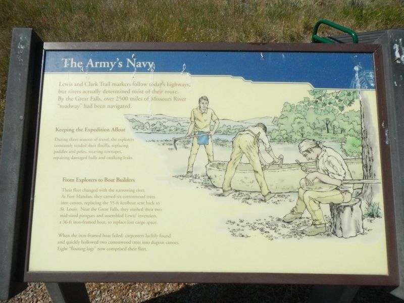 The Army's Navy Marker image. Click for full size.