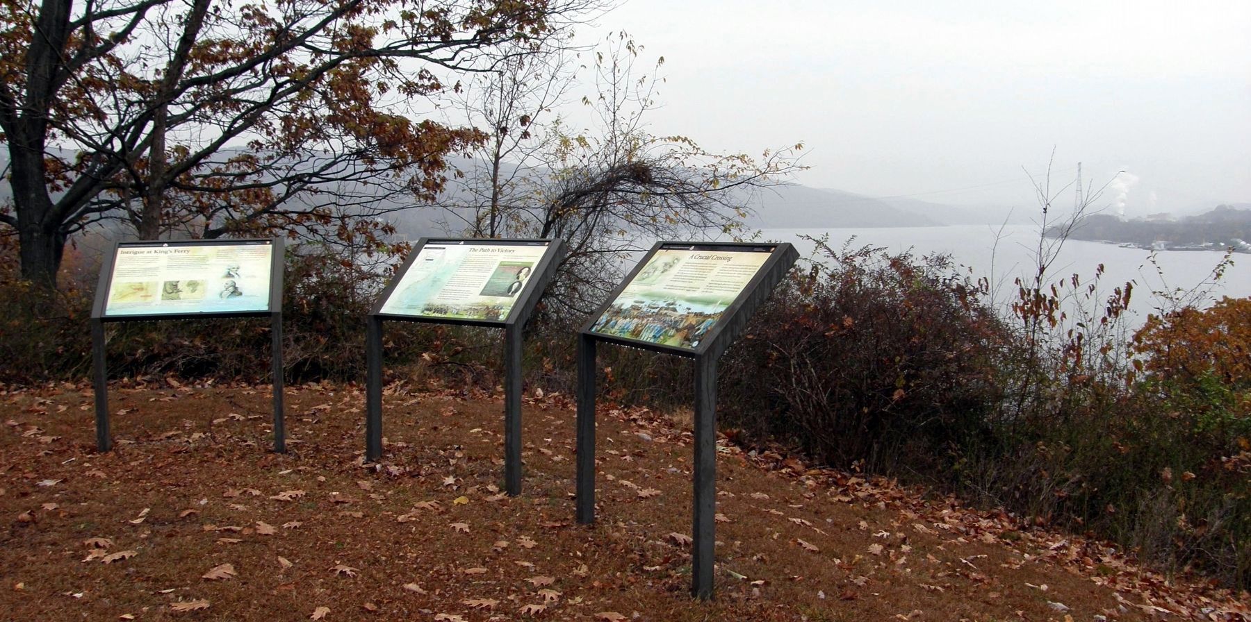 King�s Ferry: Replacement waysides image. Click for full size.