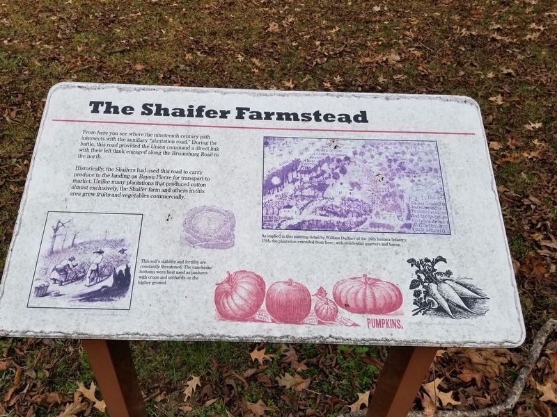 The Shaifer Farmstead Marker image. Click for full size.