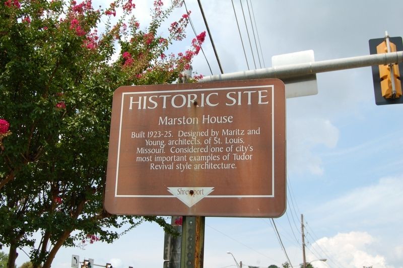 Marston House Marker image. Click for full size.