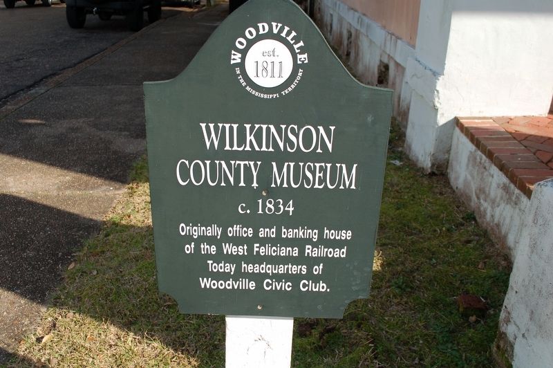 Wilkinson County Museum Marker image. Click for full size.