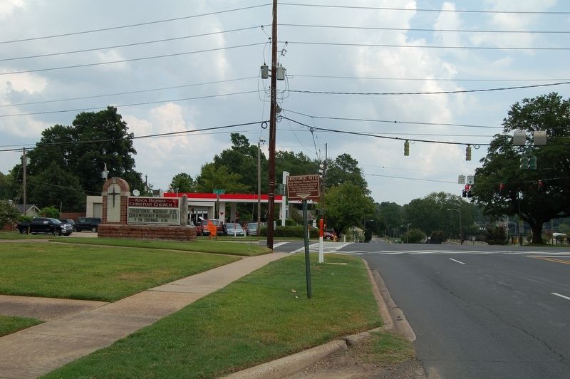 King's Highway Christian Church Marker image. Click for full size.