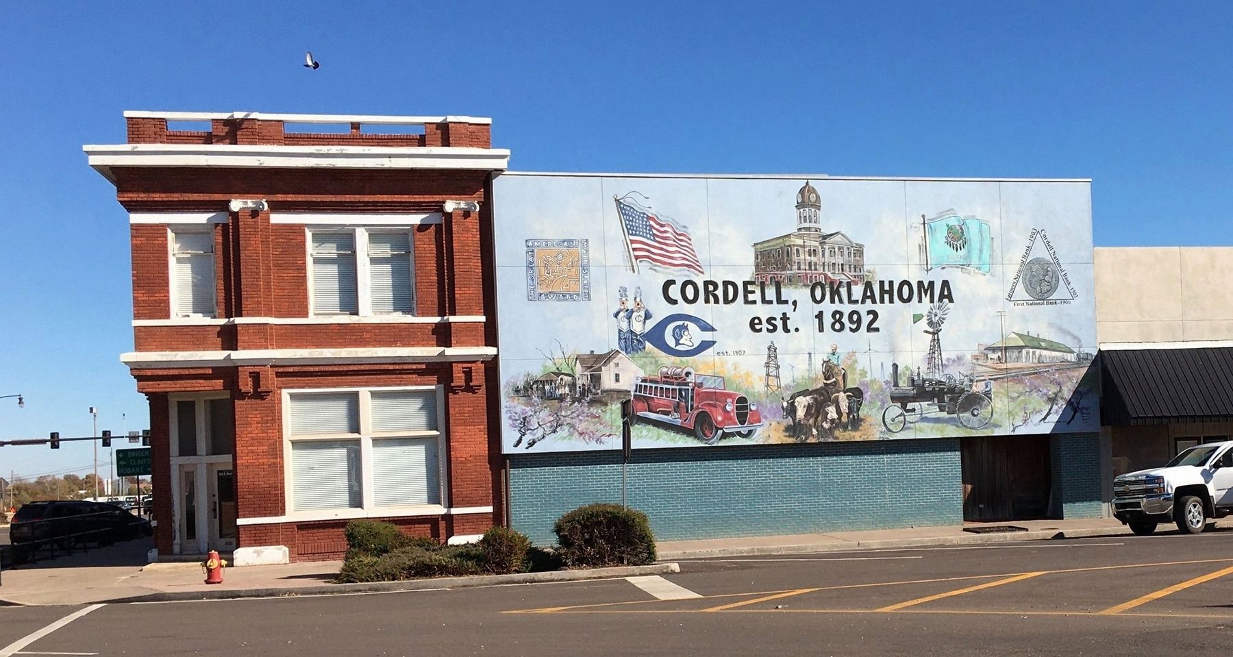 Cordell Mural image. Click for full size.
