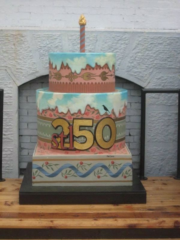 This cake commemorates Marker image. Click for full size.