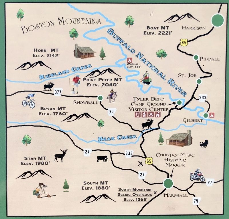 Closeup of marker map. image. Click for full size.
