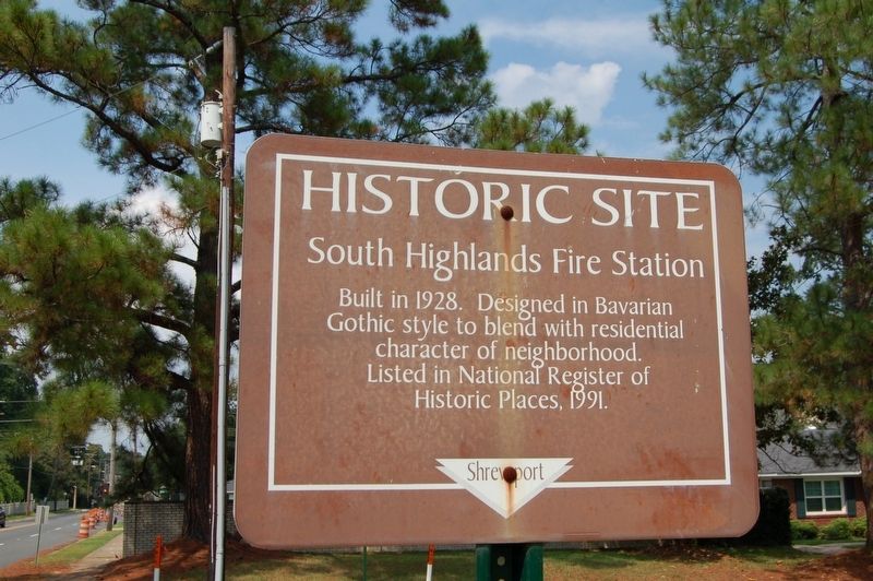 South Highlands Fire Station Marker image. Click for full size.