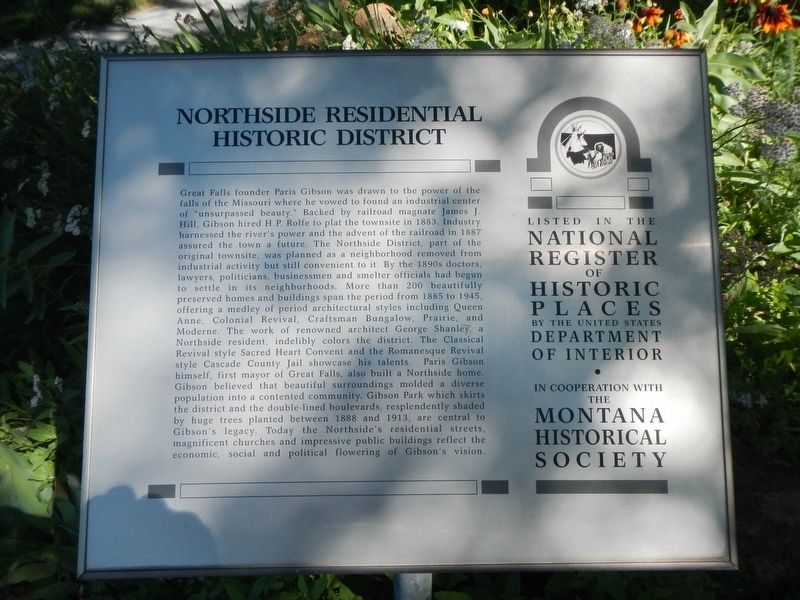 Northside Residential Historic District Marker image. Click for full size.