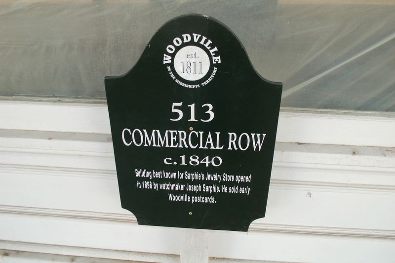 513 Commercial Row Marker. Click for full size. 513 Commercial Row Marker image. Click for full size.