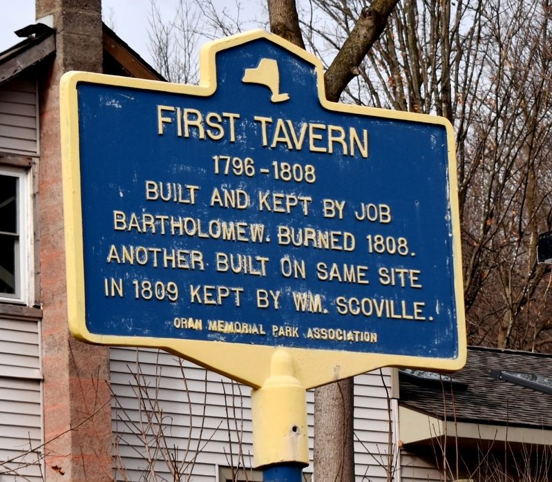 First Tavern Marker image. Click for full size.