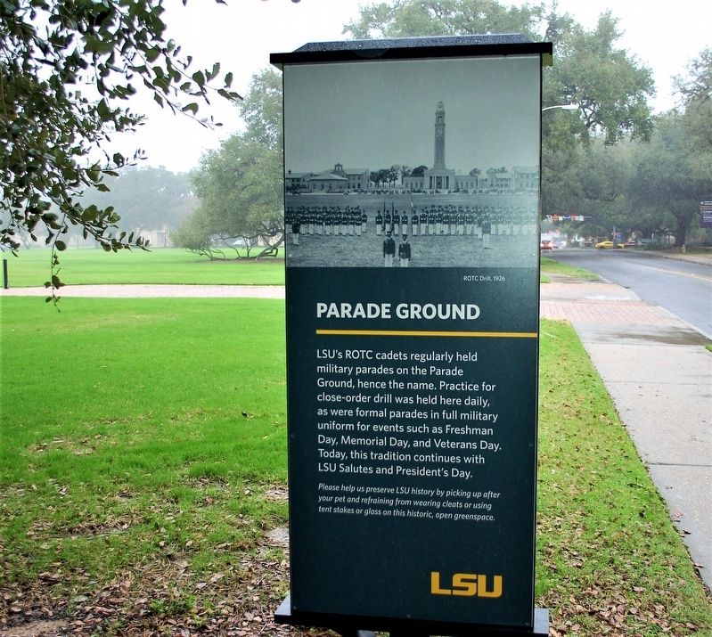 Parade Ground Marker image. Click for full size.