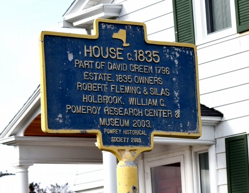 House c. 1835 Marker image. Click for full size.