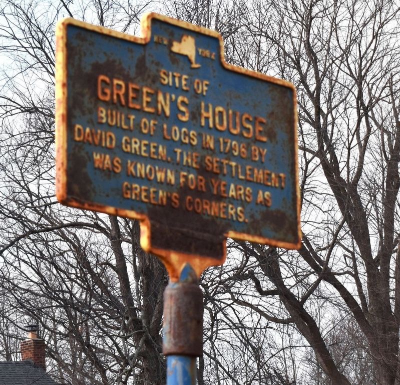 Site of Green's House Marker image. Click for full size.
