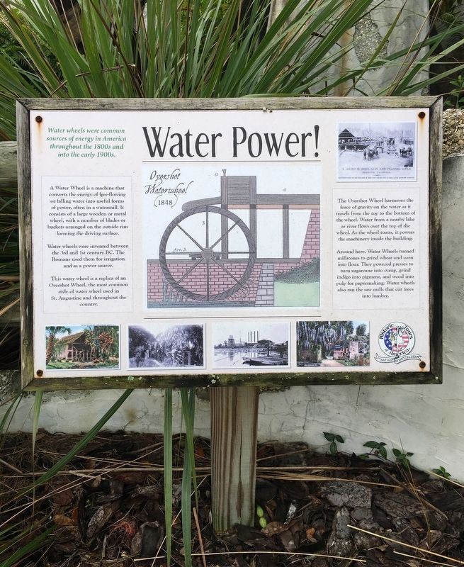Water Power Marker. Click for full size. Water Power Marker image. Click for full size.