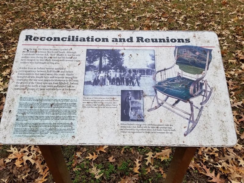 Reconciliation and Reunions Marker image. Click for full size.