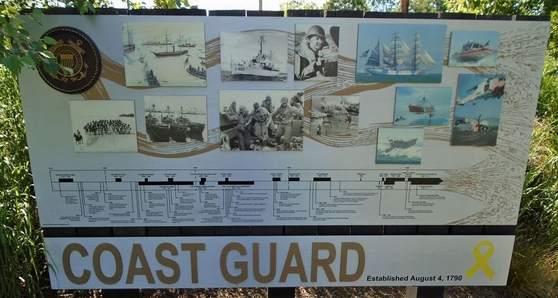 Coast Guard Marker image. Click for full size.
