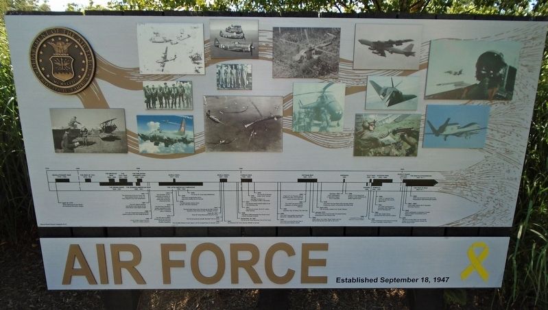Air Force Marker image. Click for full size.