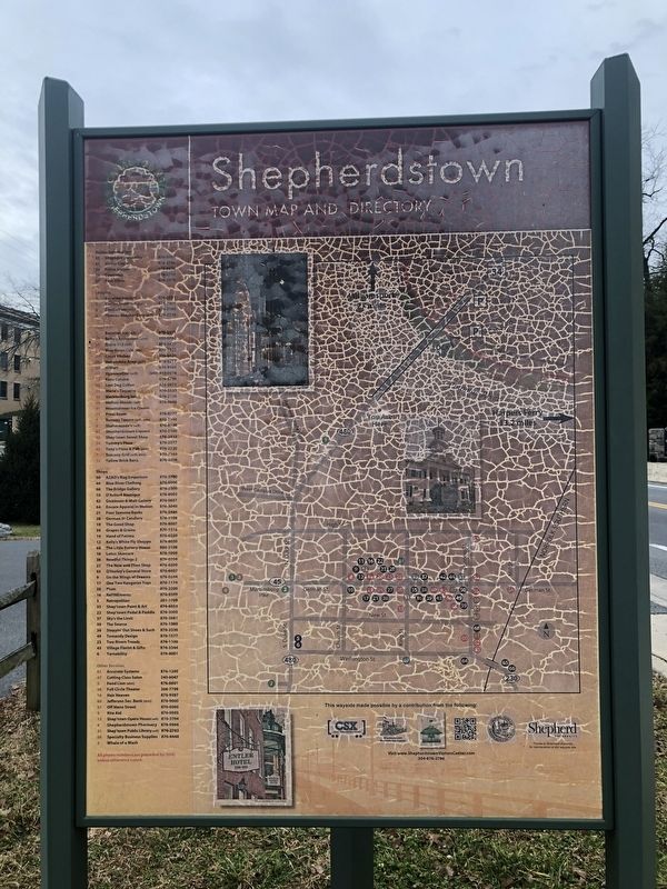 Shepherdstown Marker image. Click for full size.