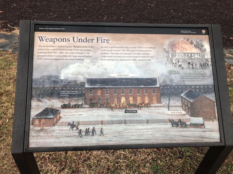 Weapons Under Fire Marker image. Click for full size.