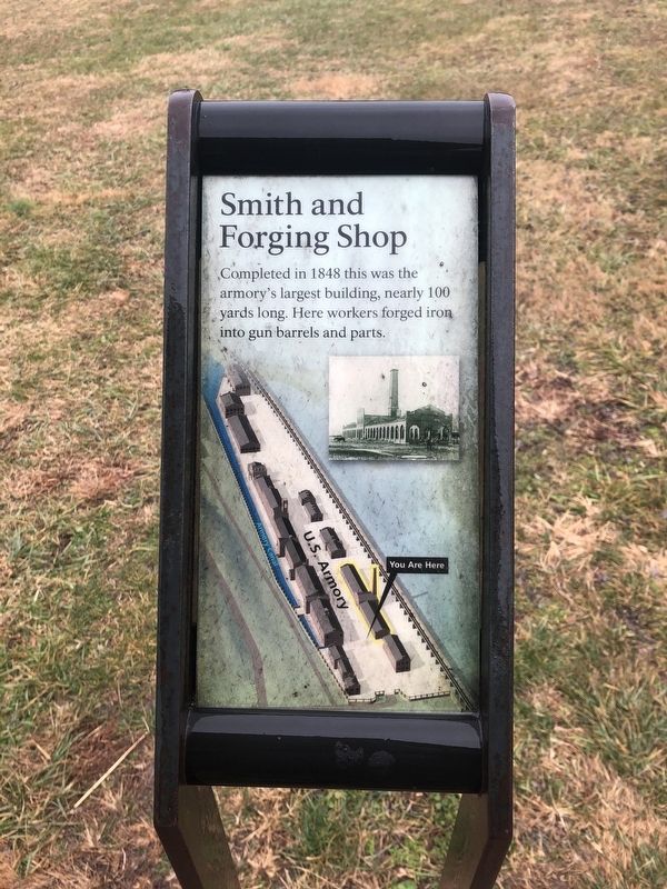 Smith and Forging Shop Marker image. Click for full size.