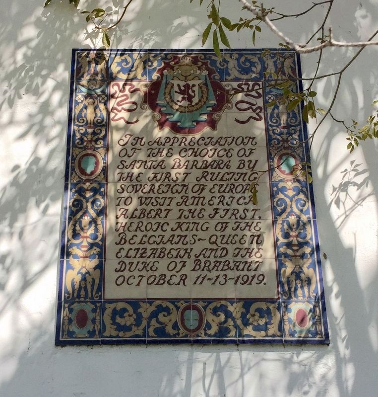 First Ruling Sovereign of Europe to Visit America Marker image. Click for full size.