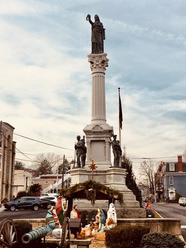 Pottsville Civil War Monument image. Click for full size.
