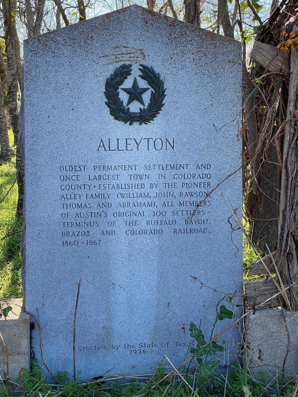 Alleyton Marker image. Click for full size.