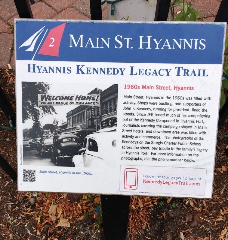 Main St Hyannis Marker image. Click for full size.