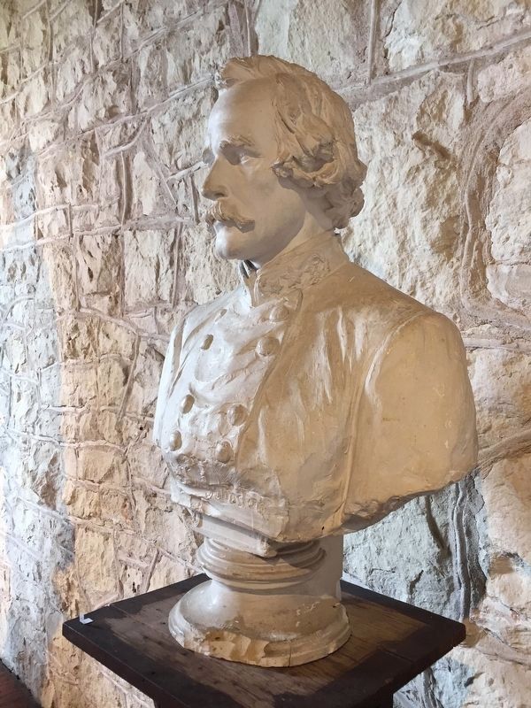 Bust of General Albert Sydney Johnston image. Click for full size.