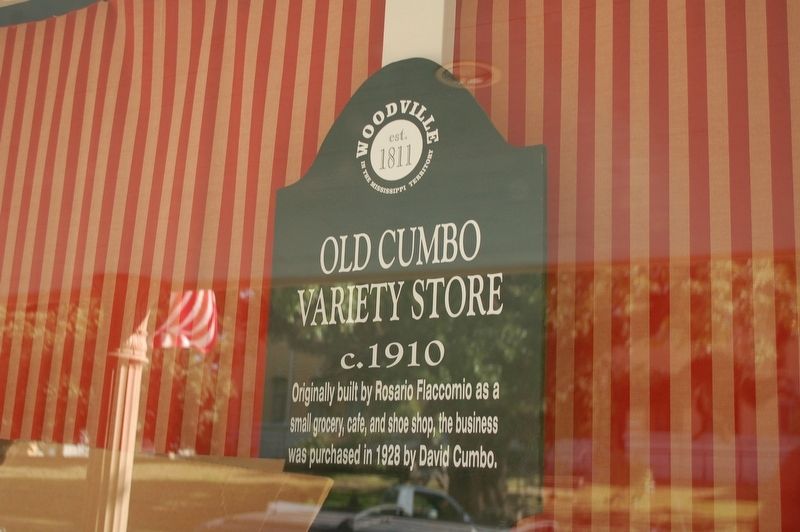 Old Cumbo Variety Store Marker image. Click for full size.