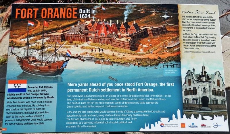 Fort Orange Marker image. Click for full size.