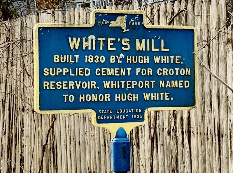White’s Mill Marker image. Click for full size.
