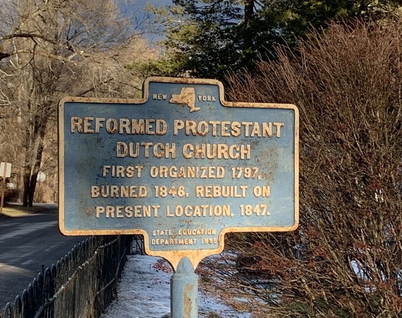 Reformed Protestant Dutch Church Marker image. Click for full size.