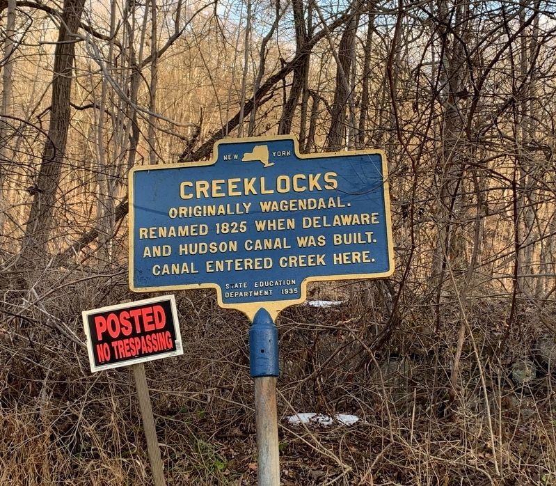 Creeklocks Marker image. Click for full size.