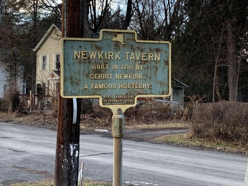 Newkirk Tavern Marker image. Click for full size.