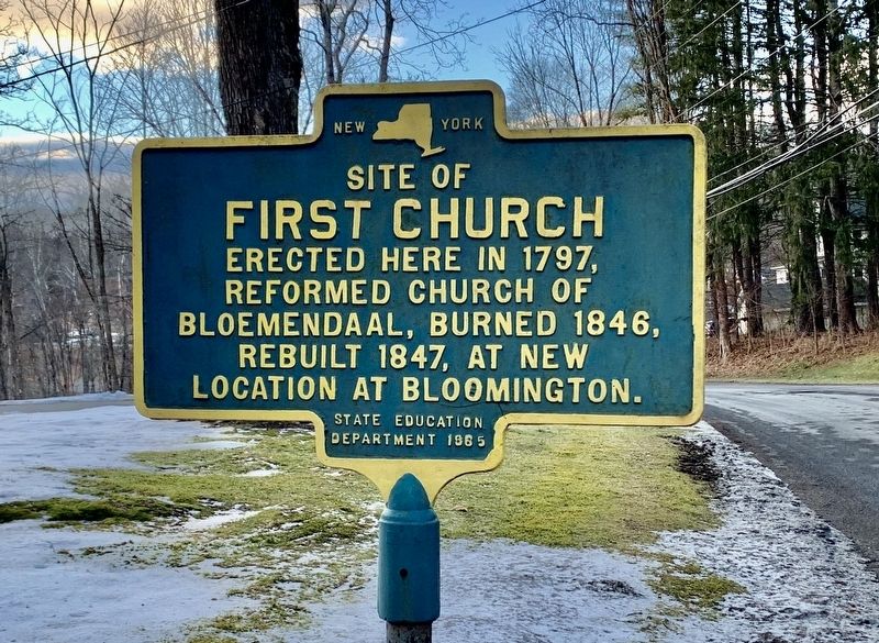 First Church Marker image. Click for full size.