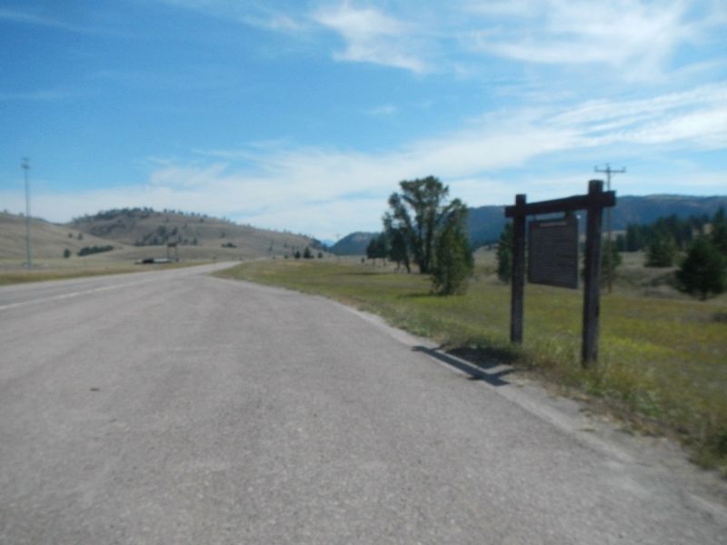 Big Blackfoot Railroad Marker image. Click for full size.
